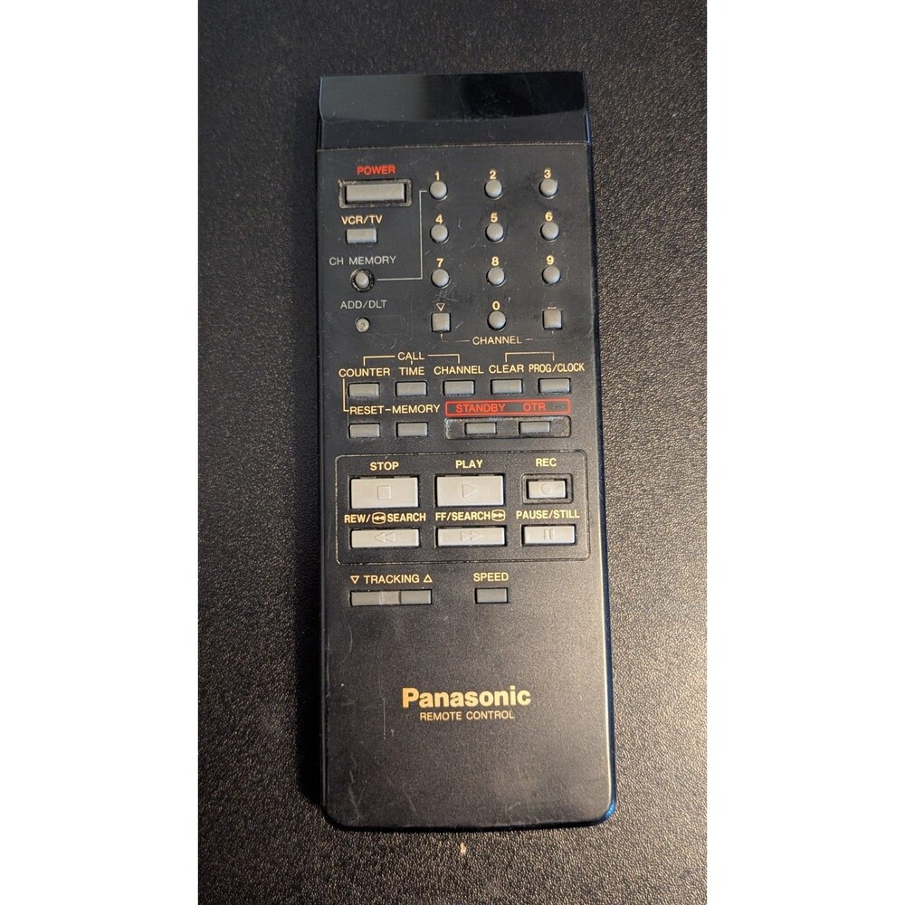 Panasonic TV VCR Remote Control VSQS0906